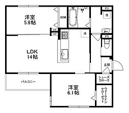 D-residence下田部B 2階