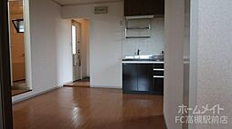 JR東海道・山陽本線 摂津富田駅 徒歩21分の賃貸アパート 2階3DKのリビング/ダイニング