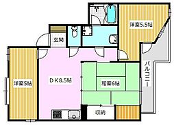 ドムス西高槻 2階