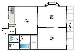 サンワロイヤルマンション 4階/401