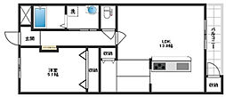 森田マンションA棟 3階/35