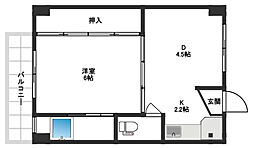 ビレッジハウス萩庄1号棟 4階