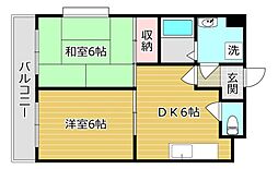 ドミール上牧 2階
