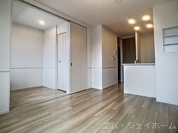 JR草津線 甲南駅 徒歩4分の賃貸アパート 2階1LDKのリビング/ダイニング