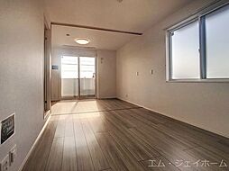 JR東海道・山陽本線 近江八幡駅 徒歩30分の賃貸アパート 2階1LDKのリビング/ダイニング