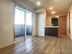 JR湖西線 唐崎駅 徒歩10分の賃貸アパート 1階1LDKのリビング/ダイニング