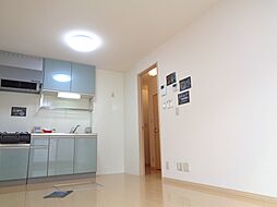 近江鉄道近江本線 水口城南駅 徒歩18分の賃貸アパート 2階2DKのリビング/ダイニング