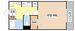 間取図画像 1K
