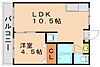 カレッジライフイシモト2階3.8万円