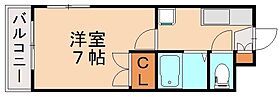 シャトレ新高I  ｜ 福岡県北九州市八幡西区日吉台2丁目（賃貸マンション1K・1階・24.18㎡） その2