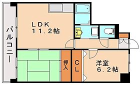 オロマーレ折尾南　I  ｜ 福岡県北九州市八幡西区則松1丁目（賃貸マンション2LDK・5階・57.86㎡） その2