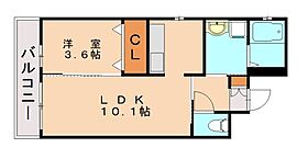 RENACE黒崎  ｜ 福岡県北九州市八幡西区黒崎4丁目（賃貸マンション1LDK・2階・35.21㎡） その2