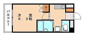 ヨークス本城  ｜ 福岡県北九州市八幡西区千代ケ崎2丁目（賃貸マンション1K・2階・22.80㎡） その2