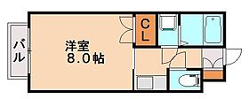 福岡県北九州市八幡西区折尾4丁目（賃貸アパート1K・1階・26.49㎡） その2