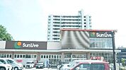 サンリブ黒崎店 1275m