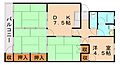 エメラルドマンション陣原D5階3.5万円