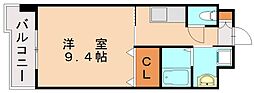 グレイスガーデン岬の山 1Kの間取図画像
