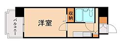 ラ・レジダンス・ド・サントゥール 1Kの間取図画像
