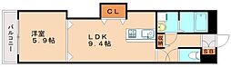 グランアピエ 1LDKの間取図画像