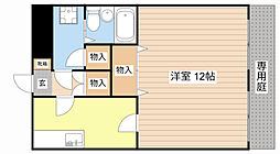 バローゼ 1階1Kの間取り