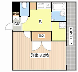 間取図画像 1K