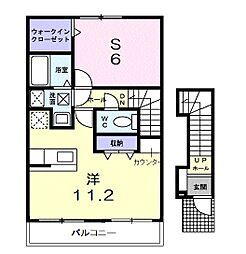 ファインコート ワンルームの間取図画像