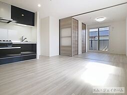 ラヴィベル本堅田 202 2階1LDKのリビング/ダイニング