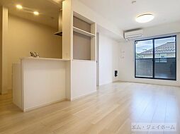 JR東海道・山陽本線 近江八幡駅 3.3kmの賃貸アパート 2階2LDKのリビング/ダイニング