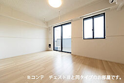 近江鉄道近江本線 八日市駅 徒歩36分の賃貸アパート 2階1LDKのリビング/ダイニング