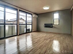 JR湖西線 唐崎駅 徒歩14分の賃貸アパート 2階1LDKのリビング/ダイニング