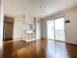 JR北陸本線 長浜駅 徒歩37分の賃貸アパート 1階2LDKのリビング/ダイニング