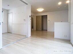 JR北陸本線 長浜駅 徒歩23分の賃貸アパート 1階1LDKのリビング/ダイニング