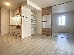 JR東海道・山陽本線 能登川駅 4.8kmの賃貸アパート 1階1LDKのリビング/ダイニング