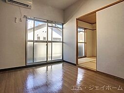 JR草津線 貴生川駅 徒歩8分の賃貸マンション 2階2DKのリビング/ダイニング