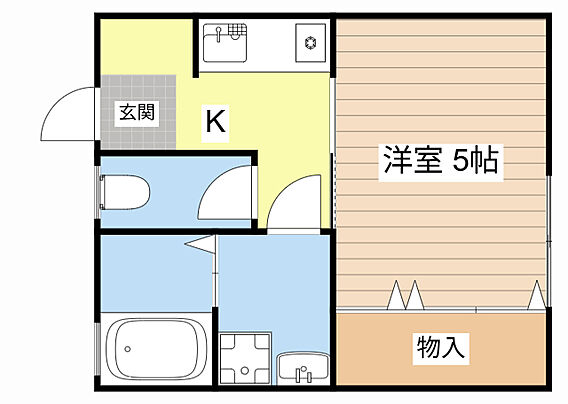 ヴィラ竜王B_間取り_0