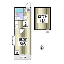 ミモザ 211 ｜ 埼玉県東松山市元宿2丁目（賃貸アパート1K・2階・14.50㎡） その2