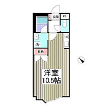 キュウブＥＸ三俣 313 ｜ 群馬県前橋市三俣町1丁目（賃貸マンション1R・3階・26.67㎡） その2