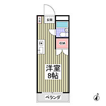 ホワイトバレー 106 ｜ 埼玉県さいたま市桜区大字白鍬（賃貸マンション1R・1階・16.38㎡） その2