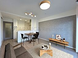 ディオ・フェルティ都島 3LDKのリビング/ダイニング