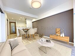 新大阪グランドハイツ二号棟 2SLDKのリビング/ダイニング