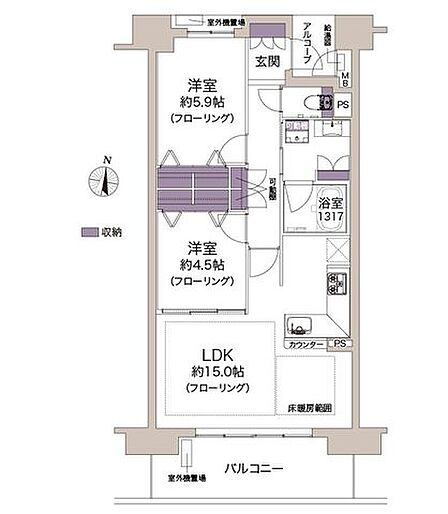 2LDK