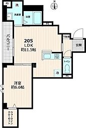 仮称）グレース 3階1LDKの間取り