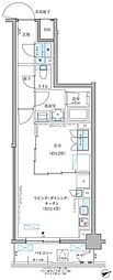 パークアクシス文京本郷 1LDKの間取図画像