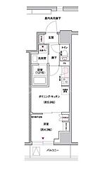 間取図画像 1DK