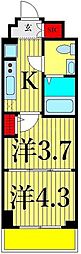 COMFORIALIV根岸二丁目 2Kの間取図画像