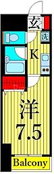L-FlatIRIYA 1Kの間取図画像