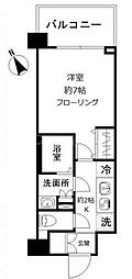 N-Stage赤羽志茂 1Kの間取図画像