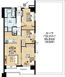 グランフィル和光 3LDKの間取り