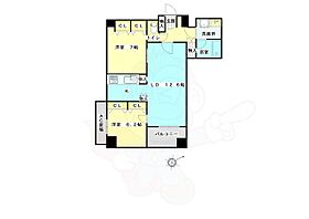 福岡県福岡市中央区平尾３丁目（賃貸マンション2LDK・1階・70.23㎡） その2