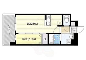 福岡県福岡市南区野間３丁目（賃貸マンション1LDK・4階・27.20㎡） その2